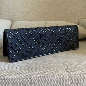 Black clutch purse